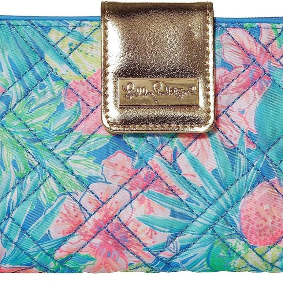 Lilly Pulitzer Warwick Wallet Multi Swizzle - Picture 1 of 1